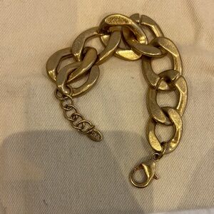 Zara Gold-Tone Chunky Chain Bracelet